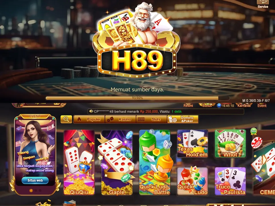 h89 Masuk